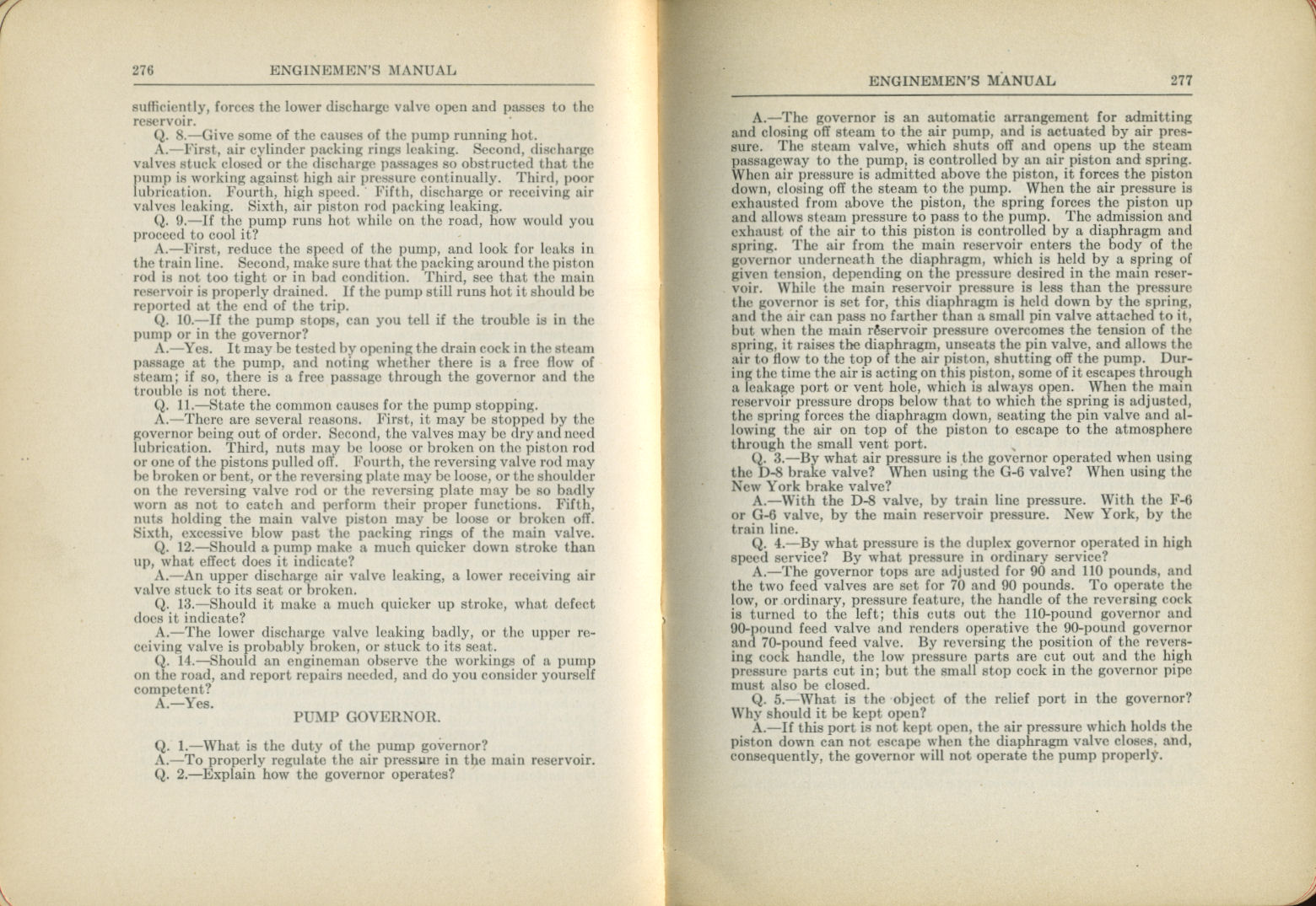 Enginemen's Manual