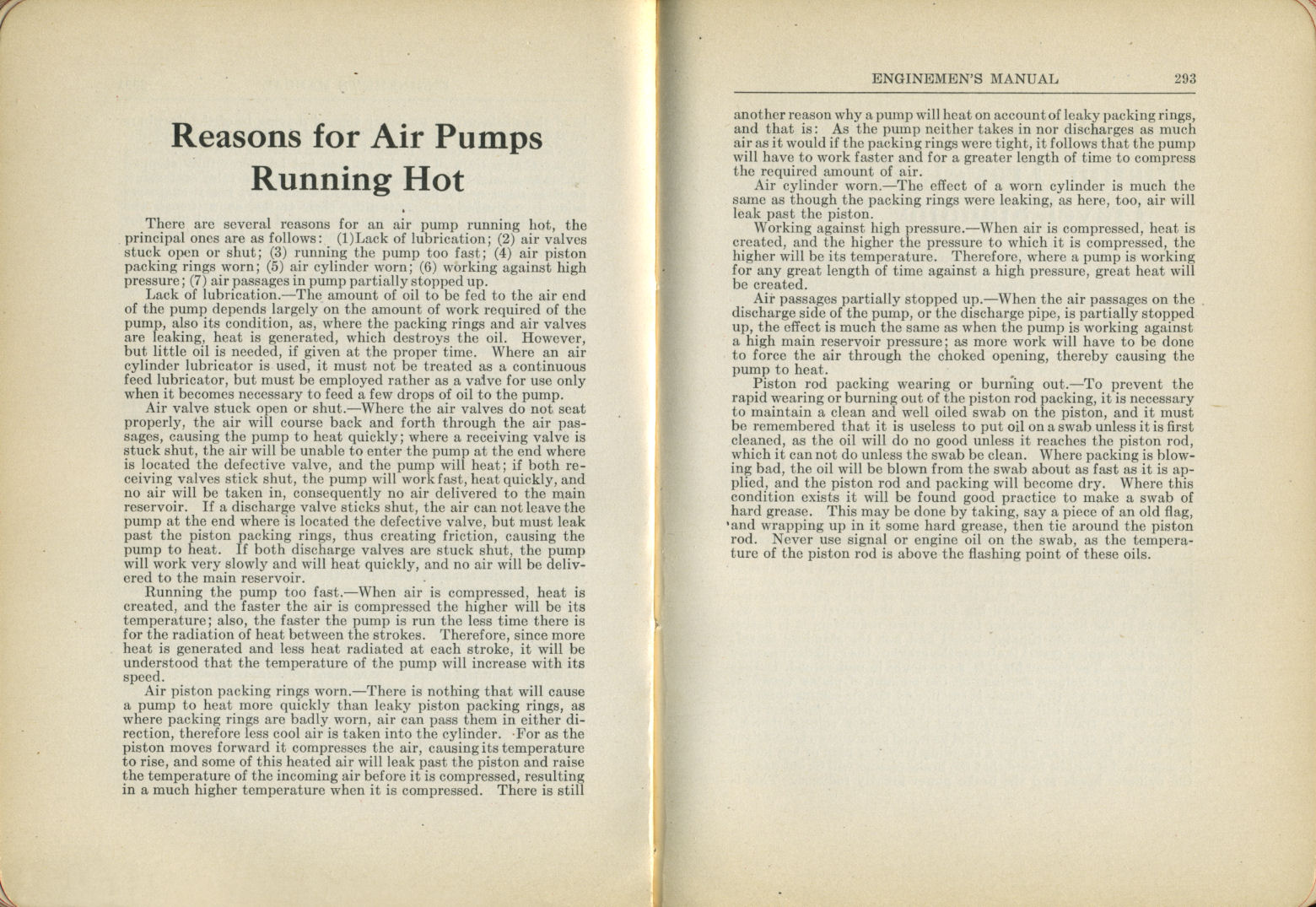 Enginemen's Manual
