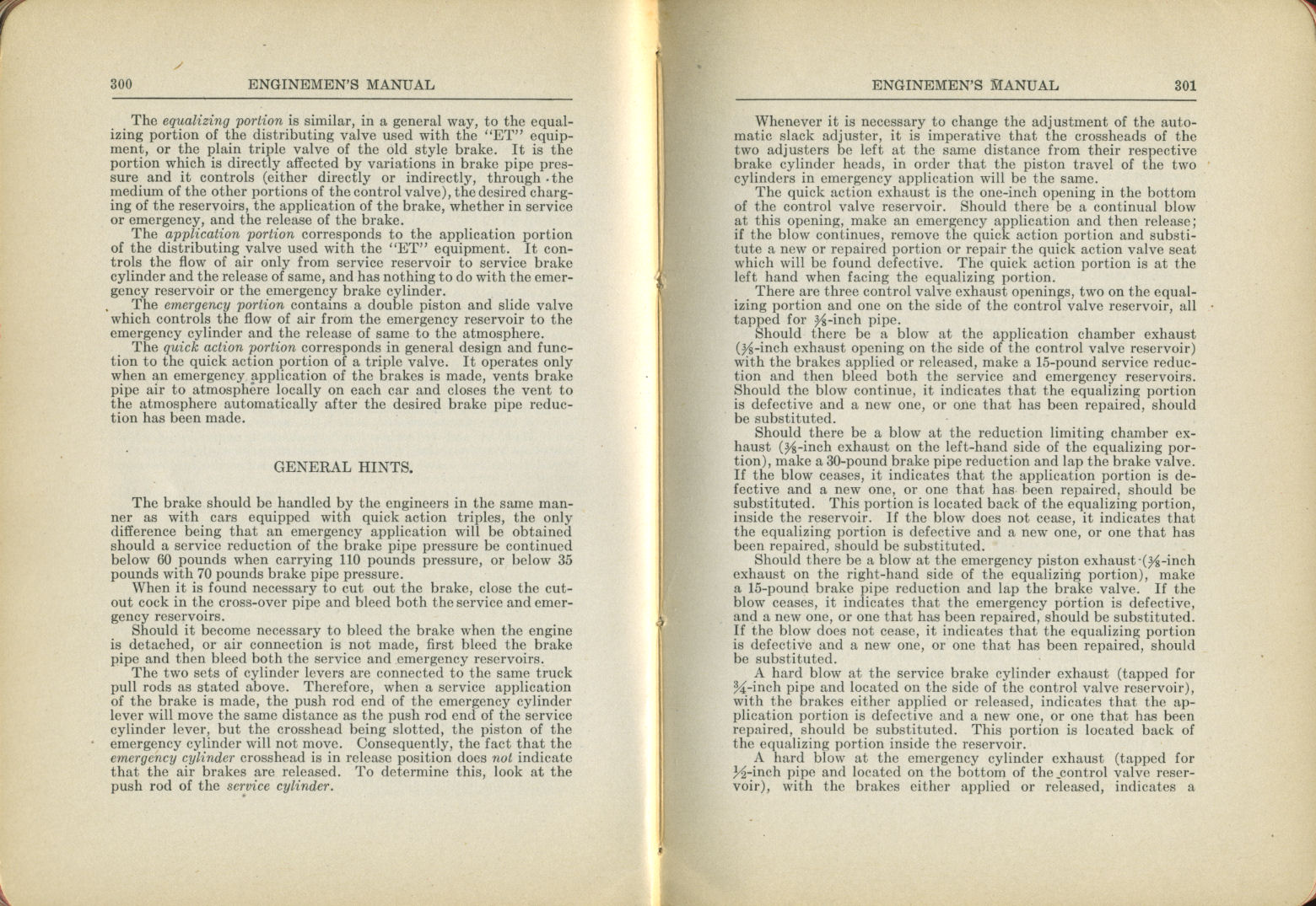 Enginemen's Manual