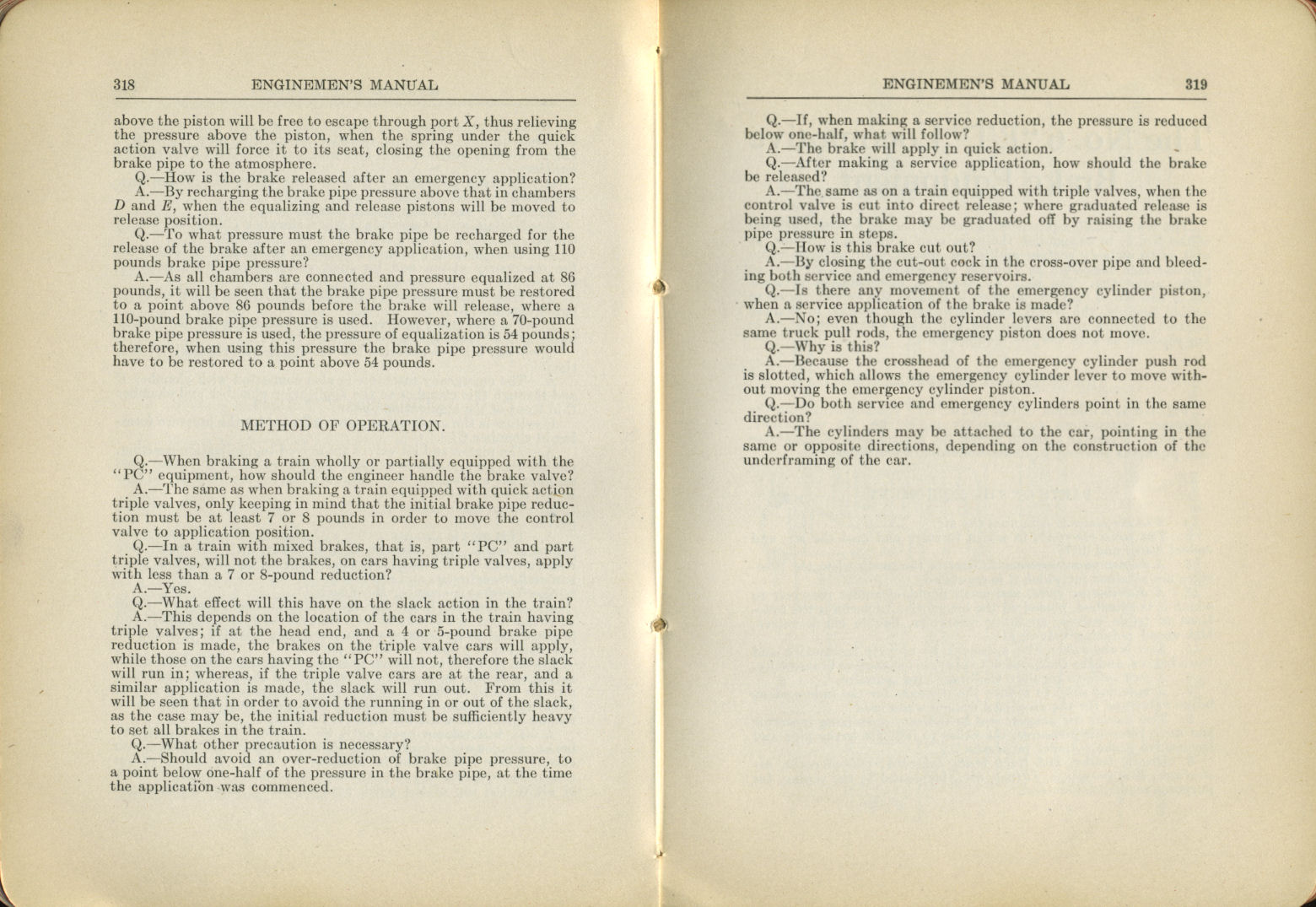 Enginemen's Manual