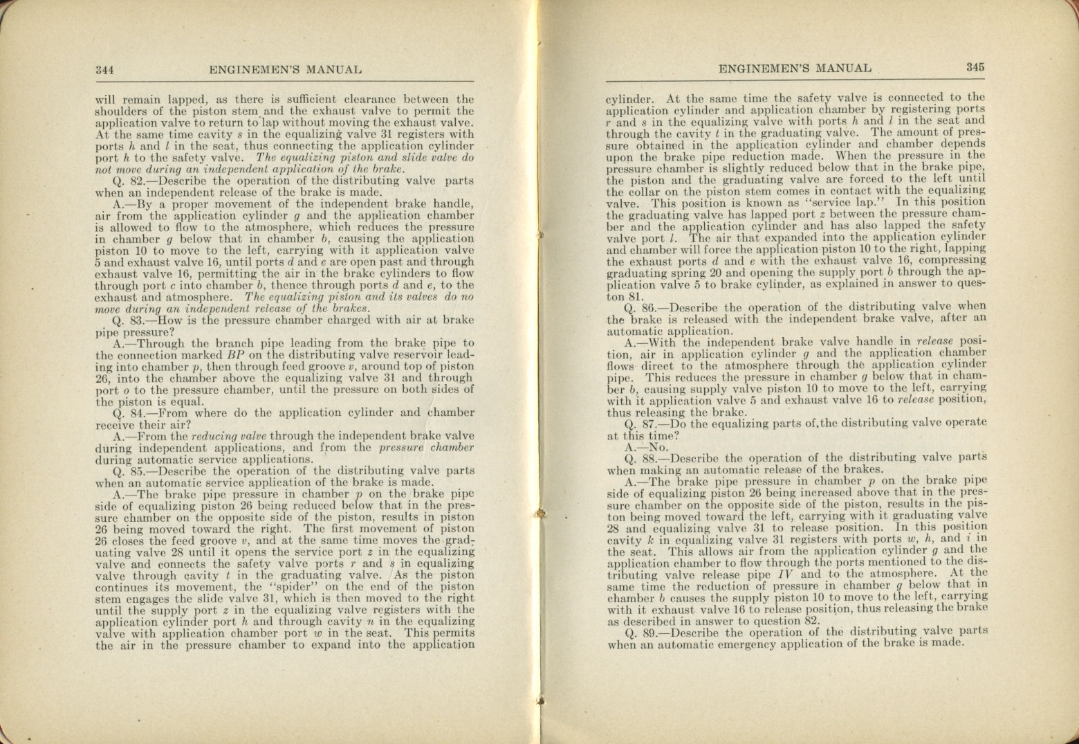 Enginemen's Manual