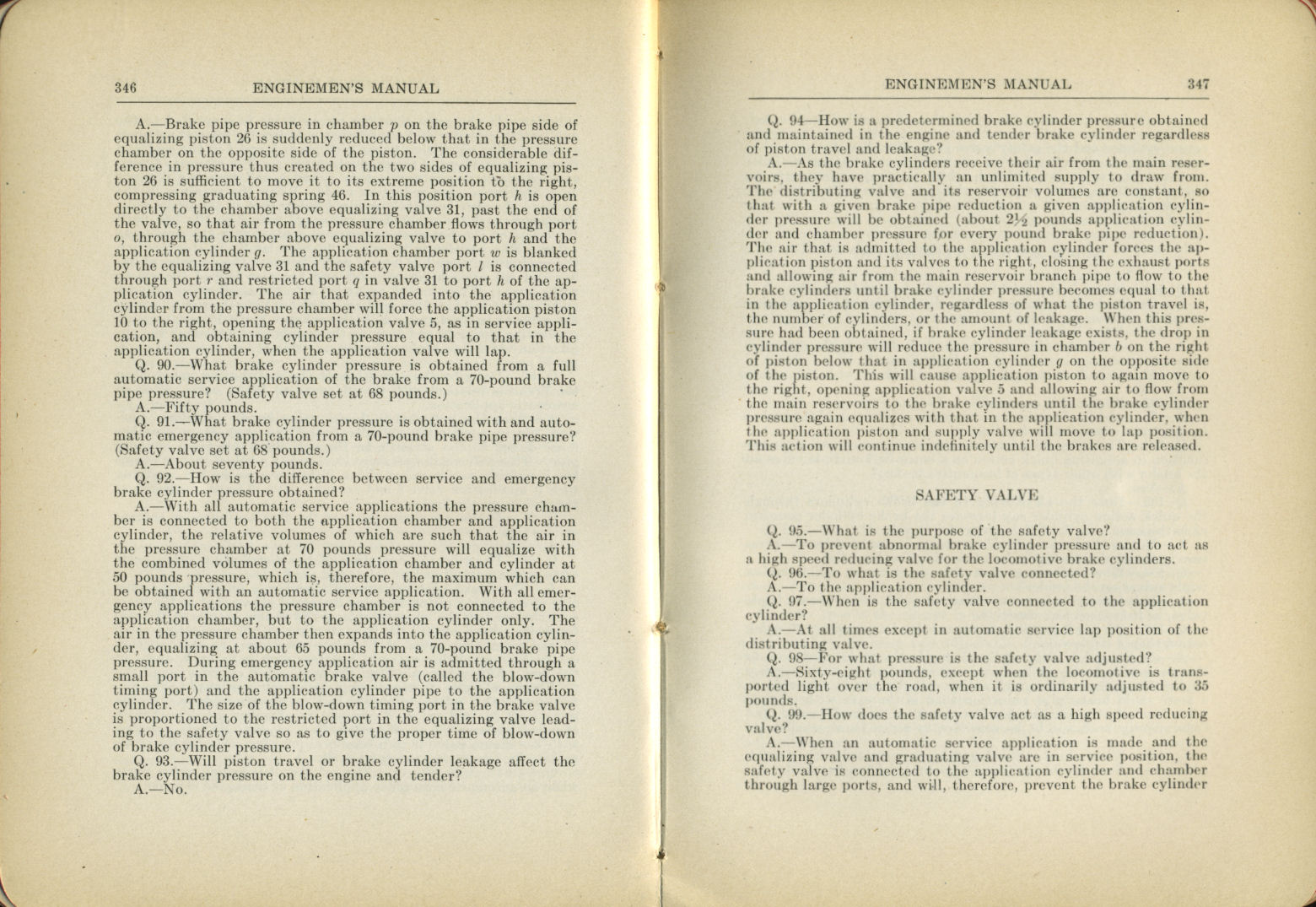 Enginemen's Manual
