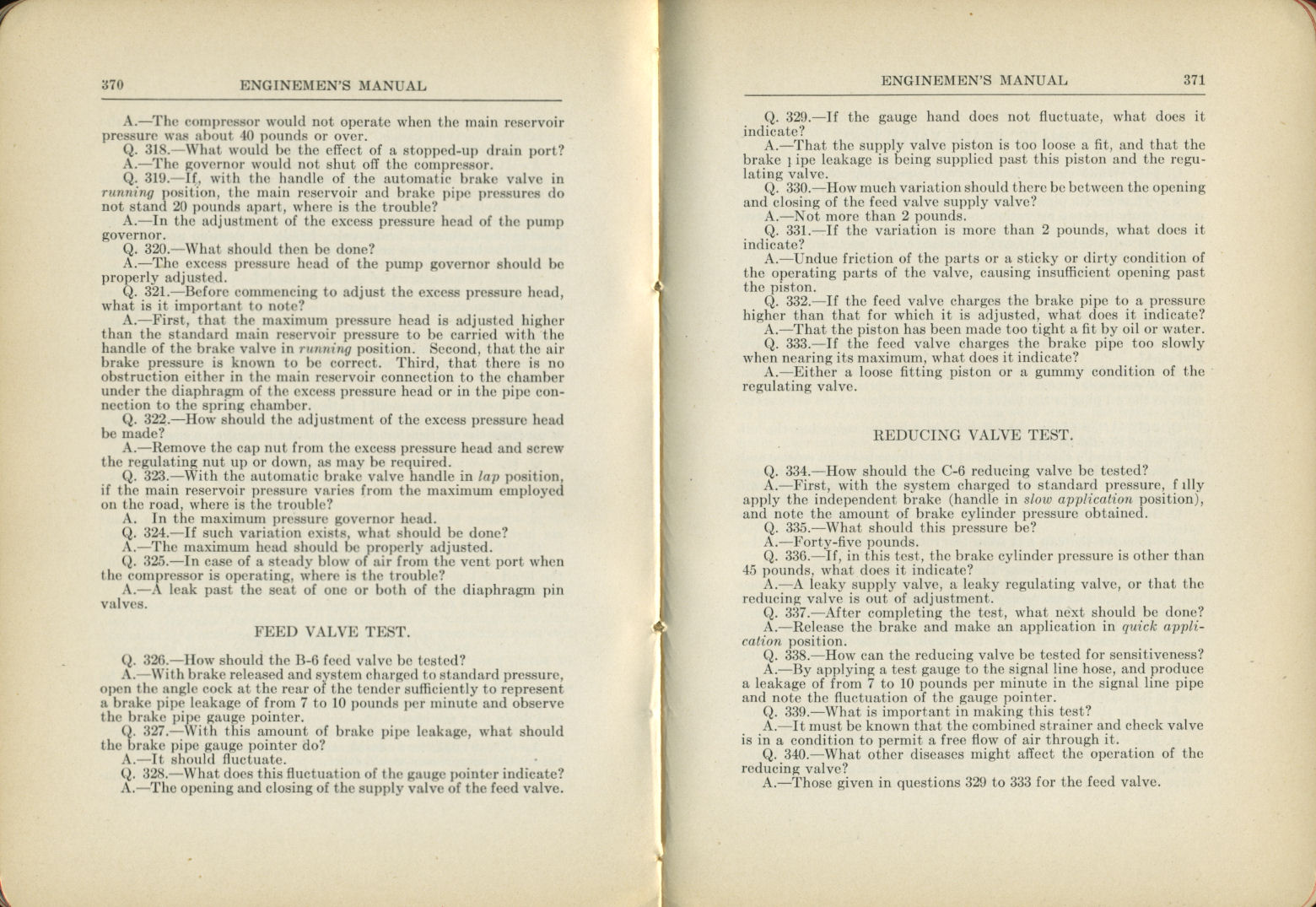 Enginemen's Manual