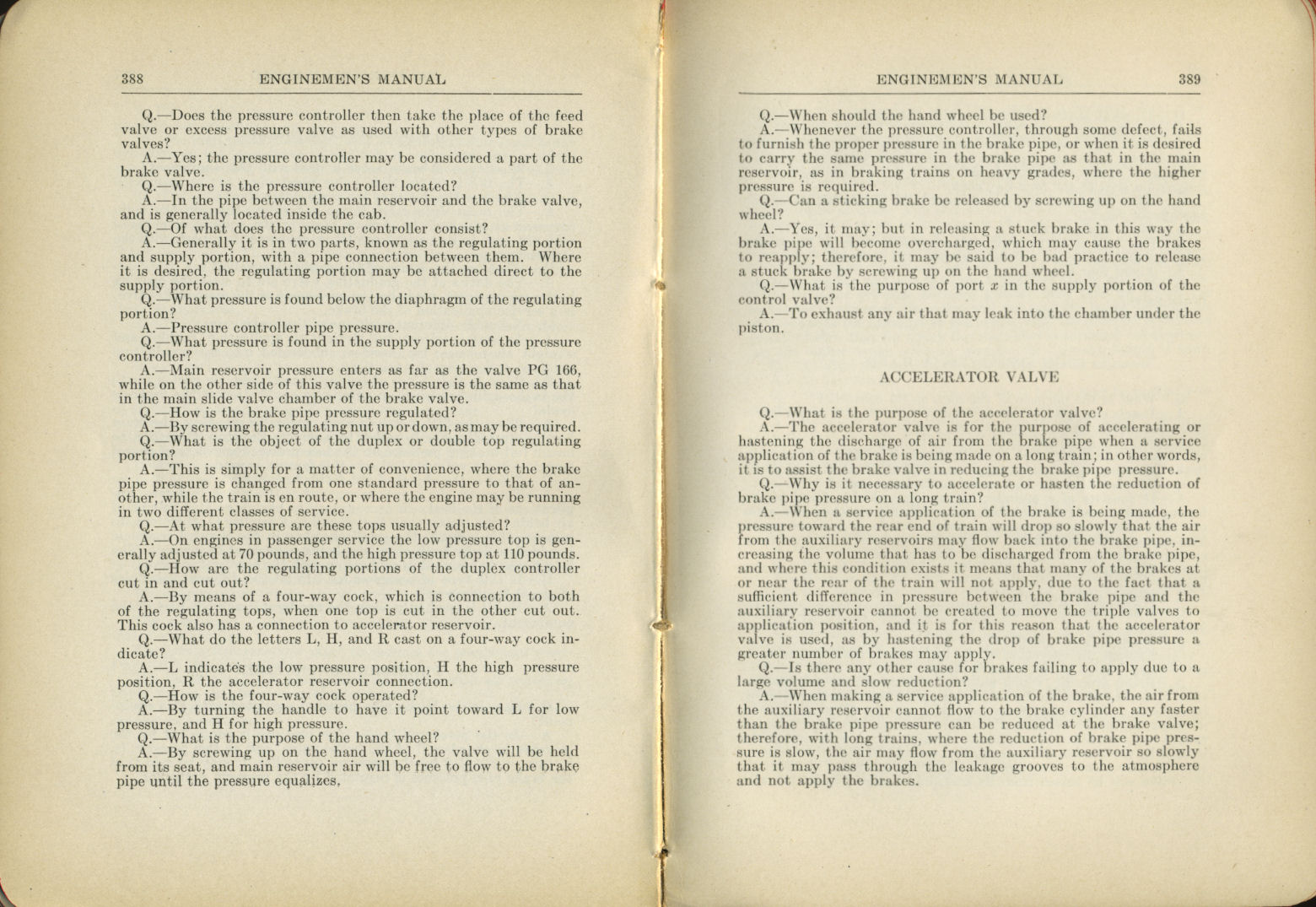 Enginemen's Manual