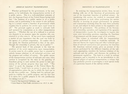 American Railway Transportation