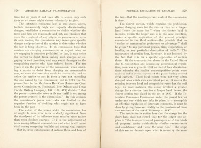 American Railway Transportation