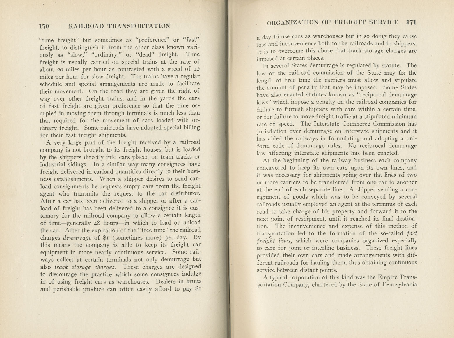 Principles of Railroad Transportation