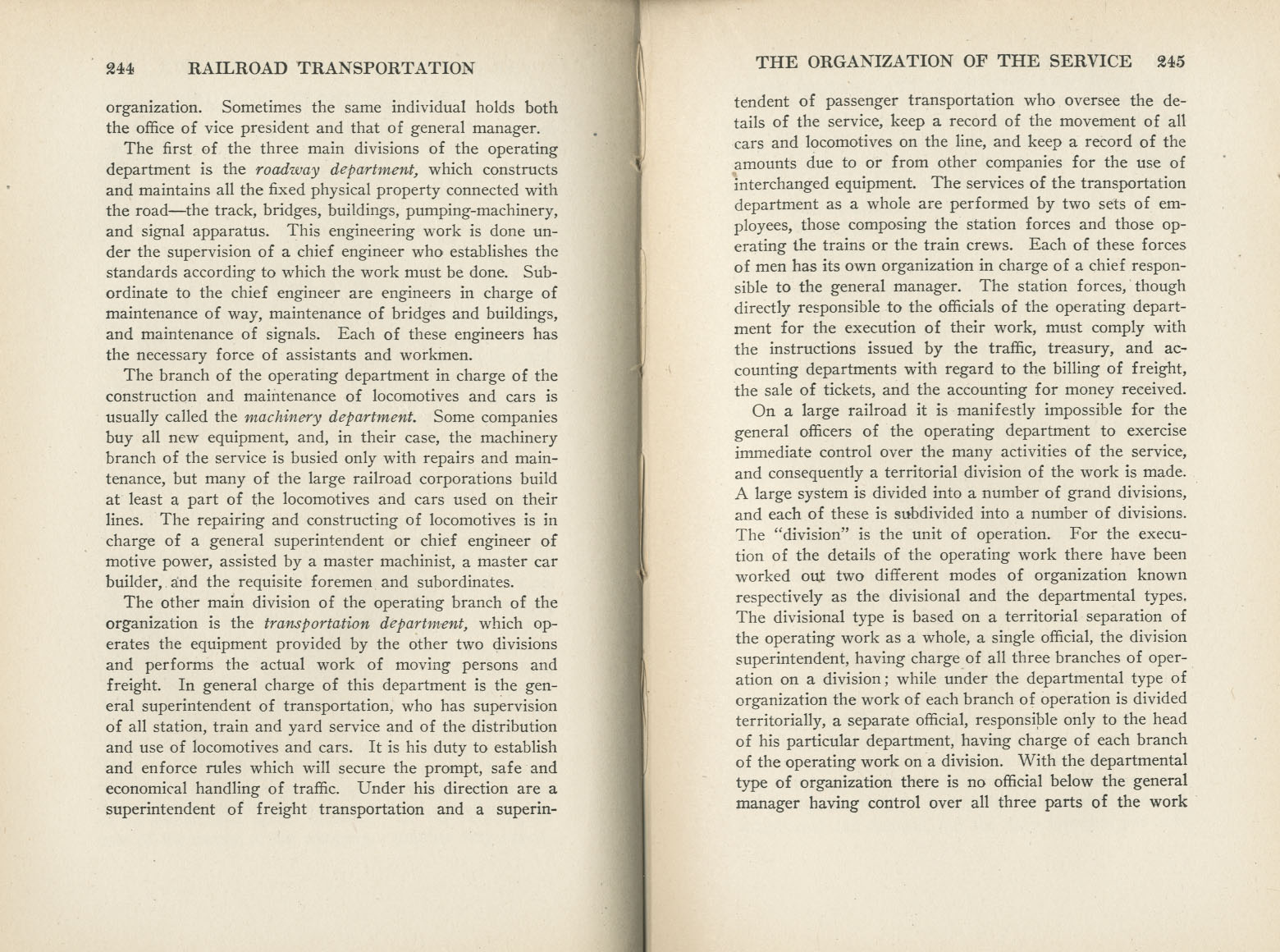 Principles of Railroad Transportation