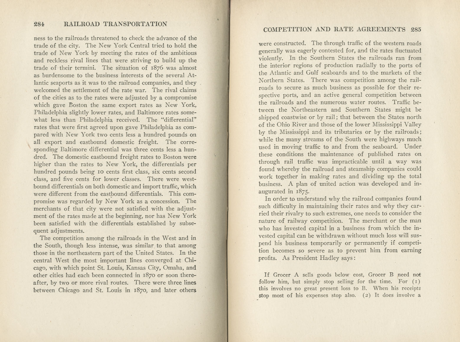 Principles of Railroad Transportation