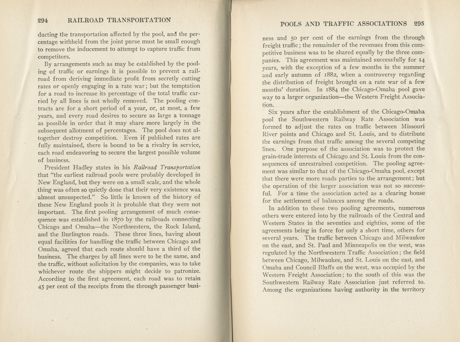 Principles of Railroad Transportation