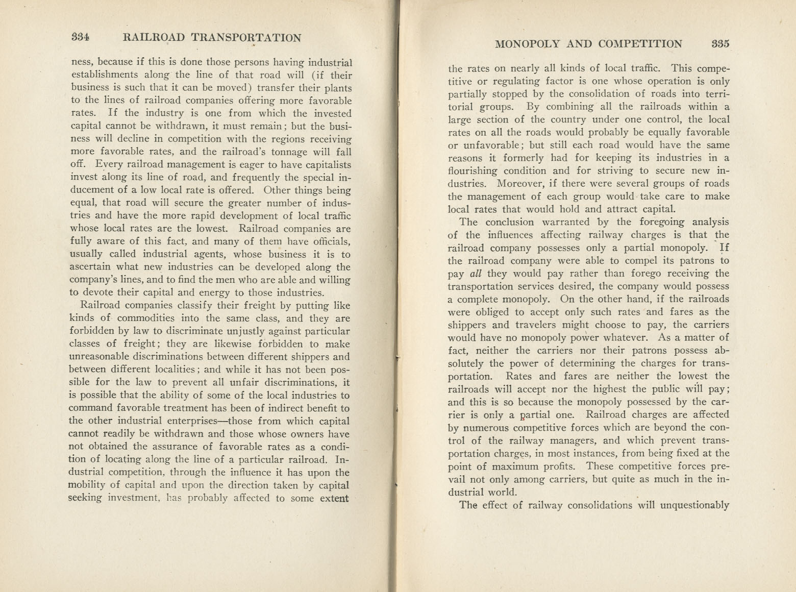 Principles of Railroad Transportation