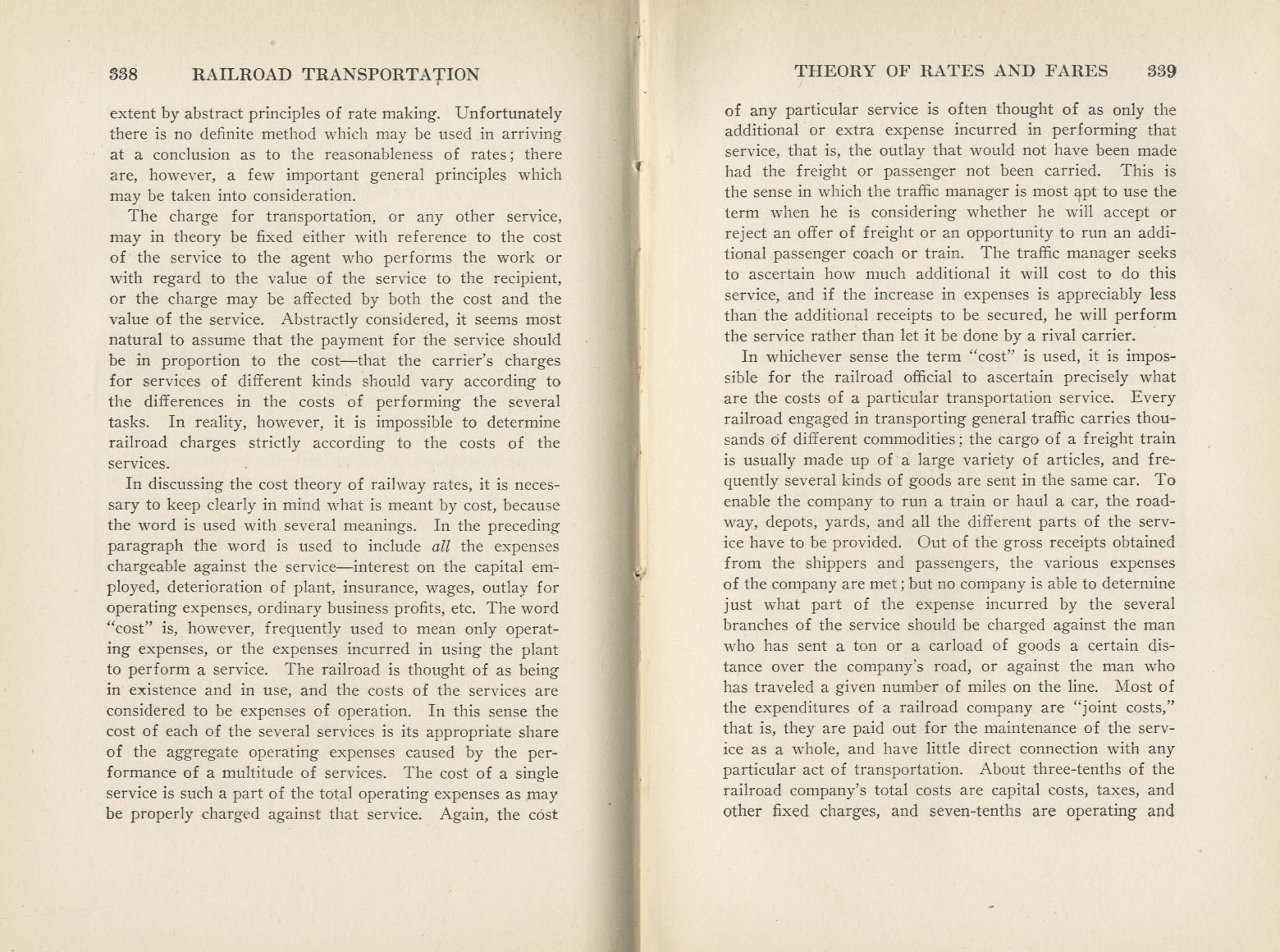 Principles of Railroad Transportation