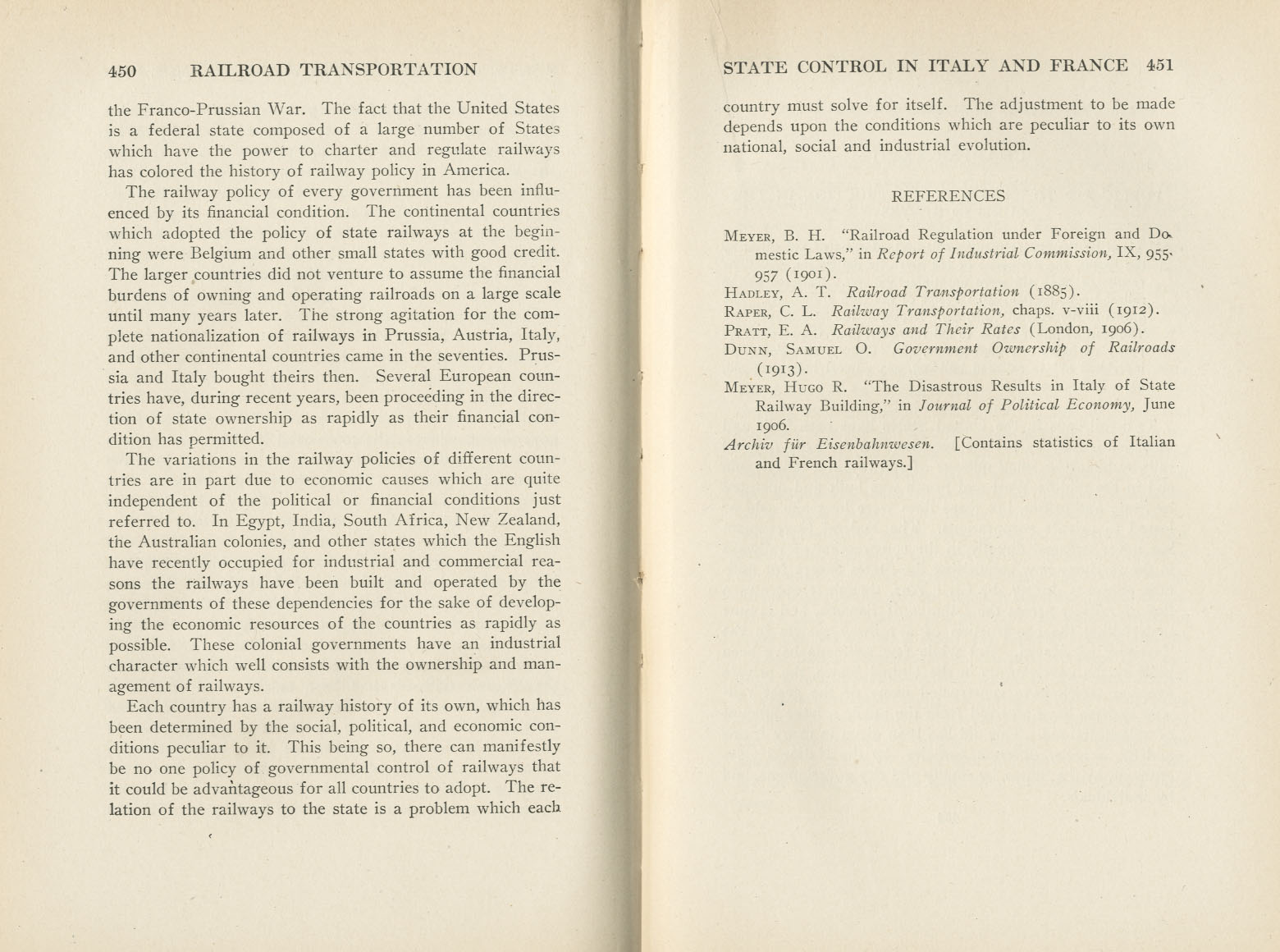 Principles of Railroad Transportation