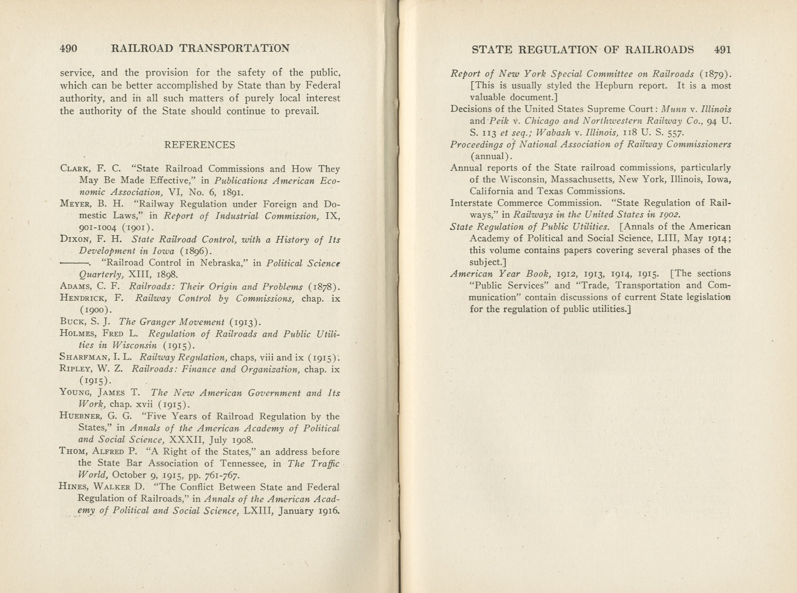 Principles of Railroad Transportation