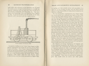 Principles of Railroad Transportation