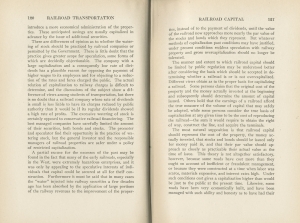 Principles of Railroad Transportation
