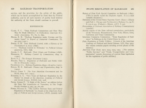 Principles of Railroad Transportation