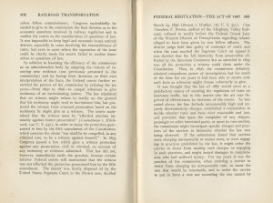 Principles of Railroad Transportation