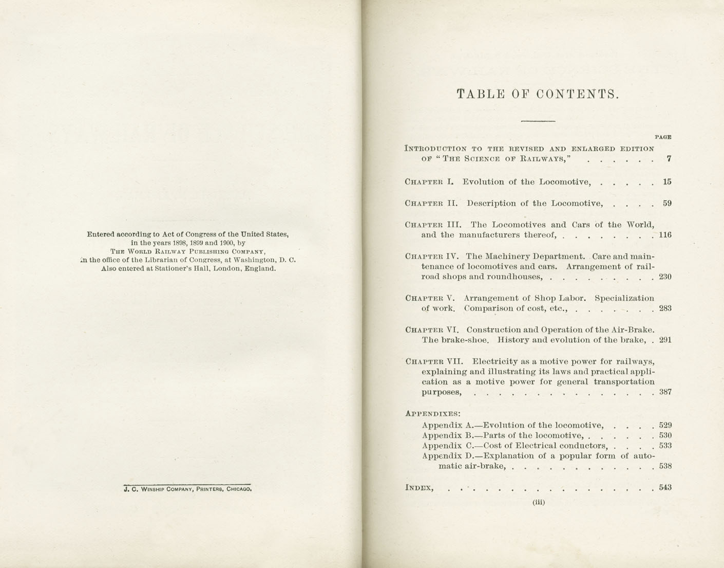 Science of Railways, Vol I