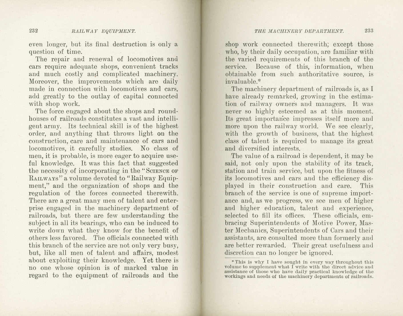 Science of Railways, Vol I