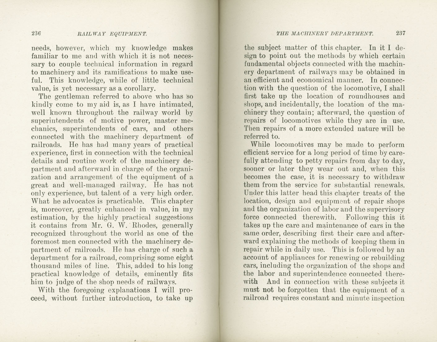 Science of Railways, Vol I