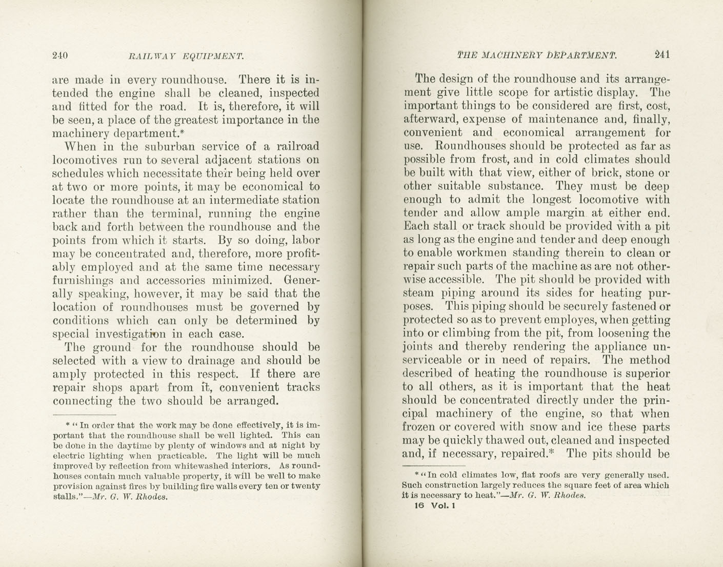 Science of Railways, Vol I