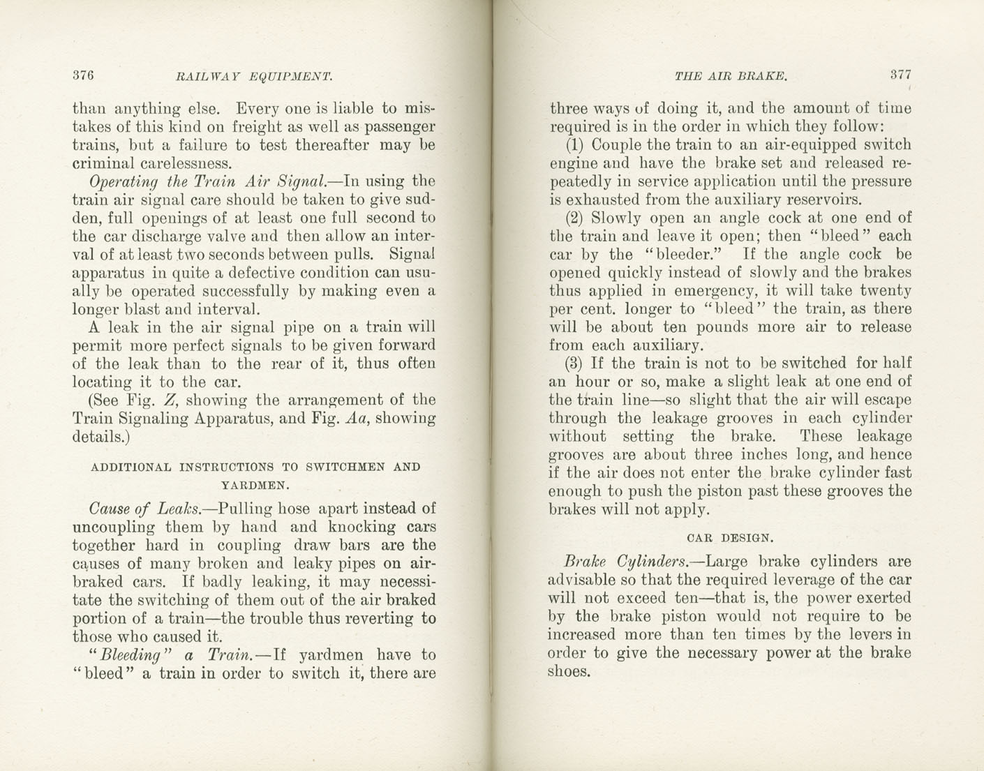 Science of Railways, Vol I