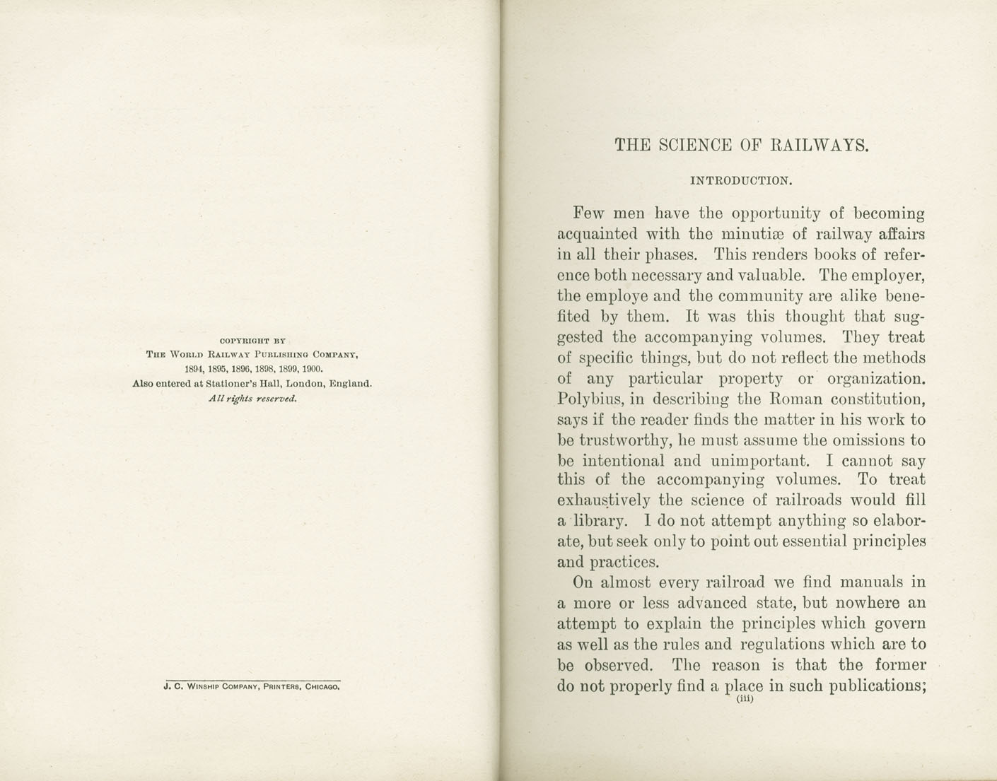 Science of Railways, Vol II