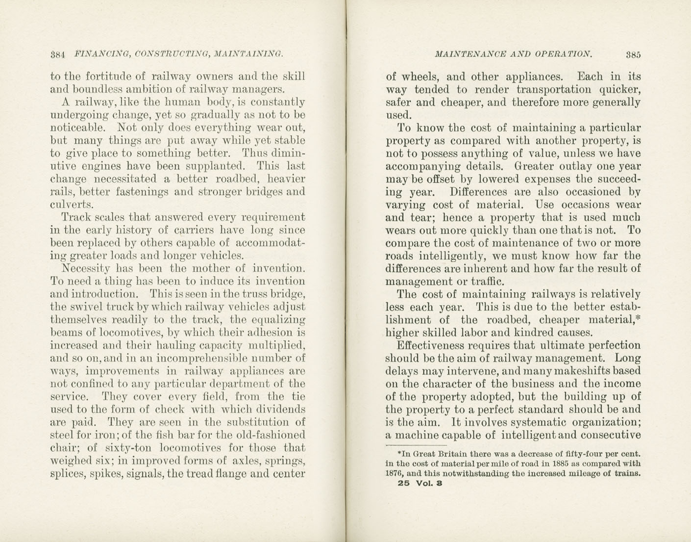 Science of Railways Vol III