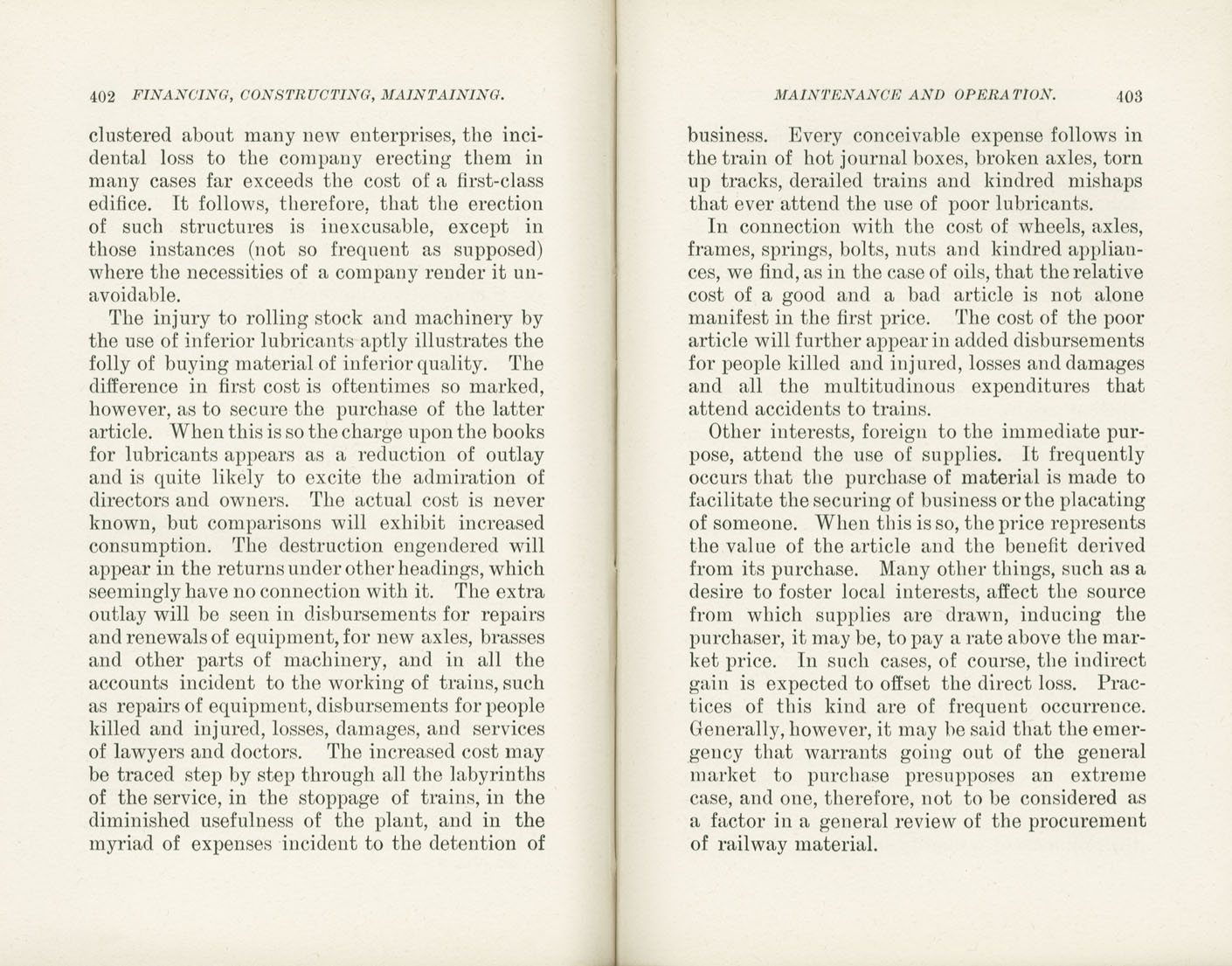 Science of Railways Vol III