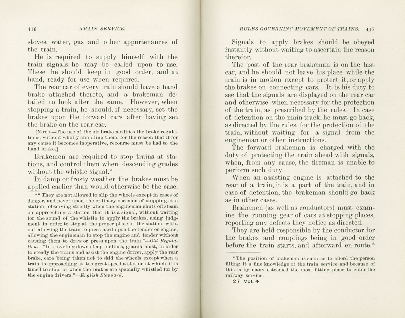 Science of Railways Vol IV