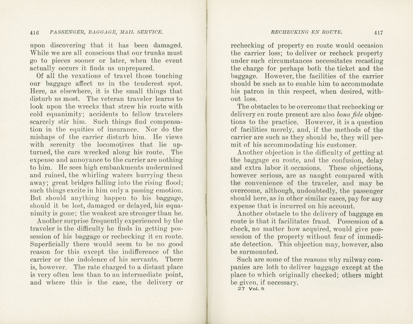 Science of Railways Vol V
