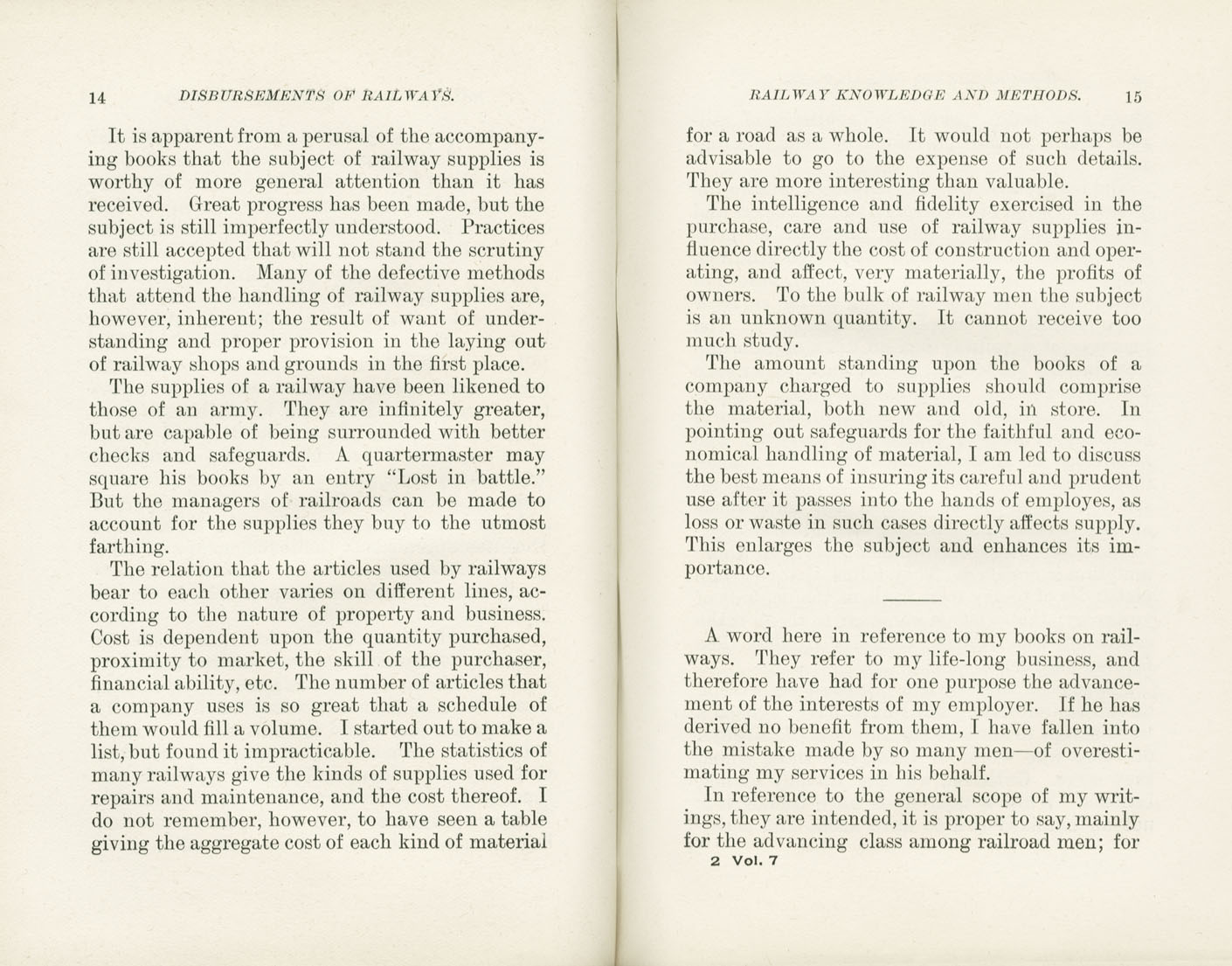Science of Railways Vol VII