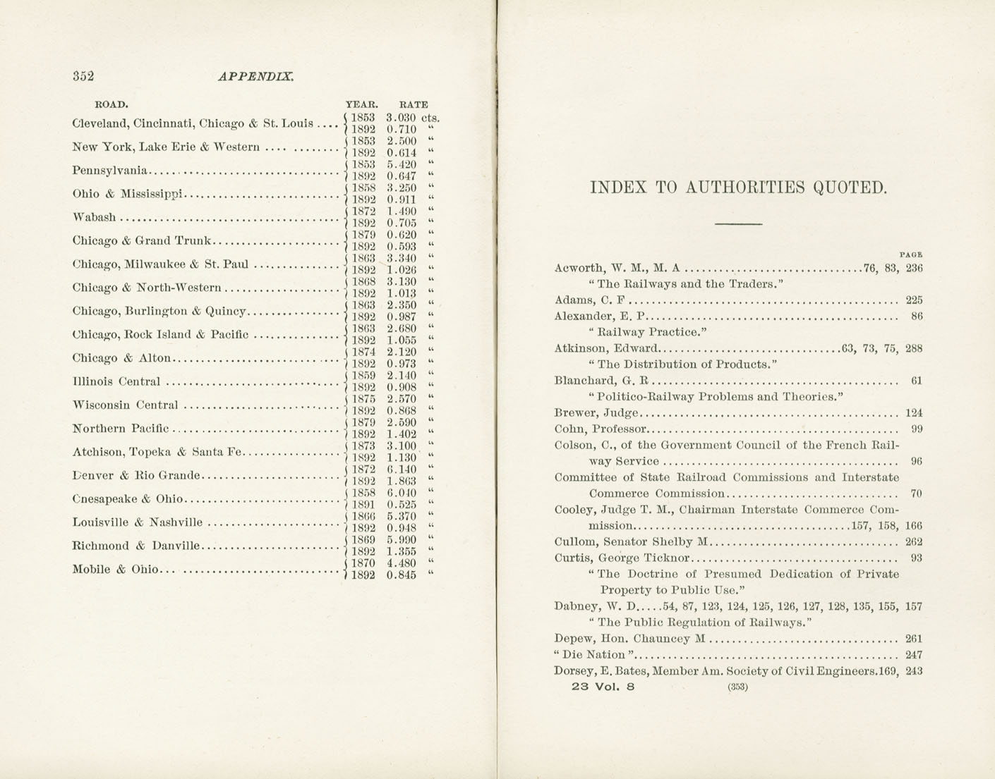 Science of Railways Vol VIII