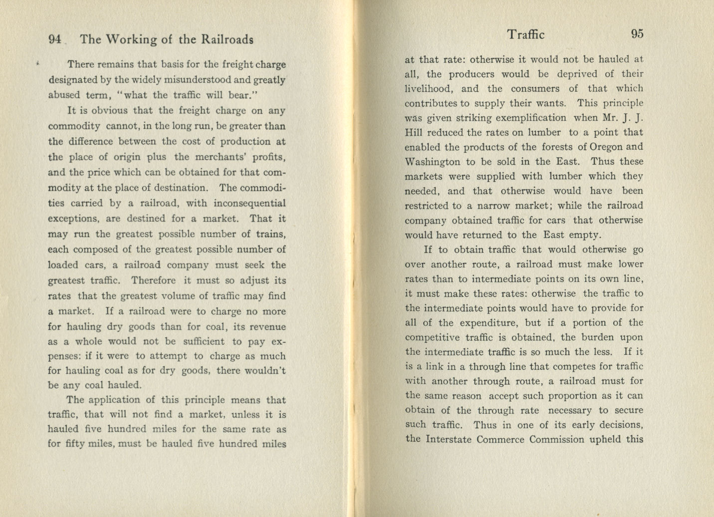 Working of the Railroads