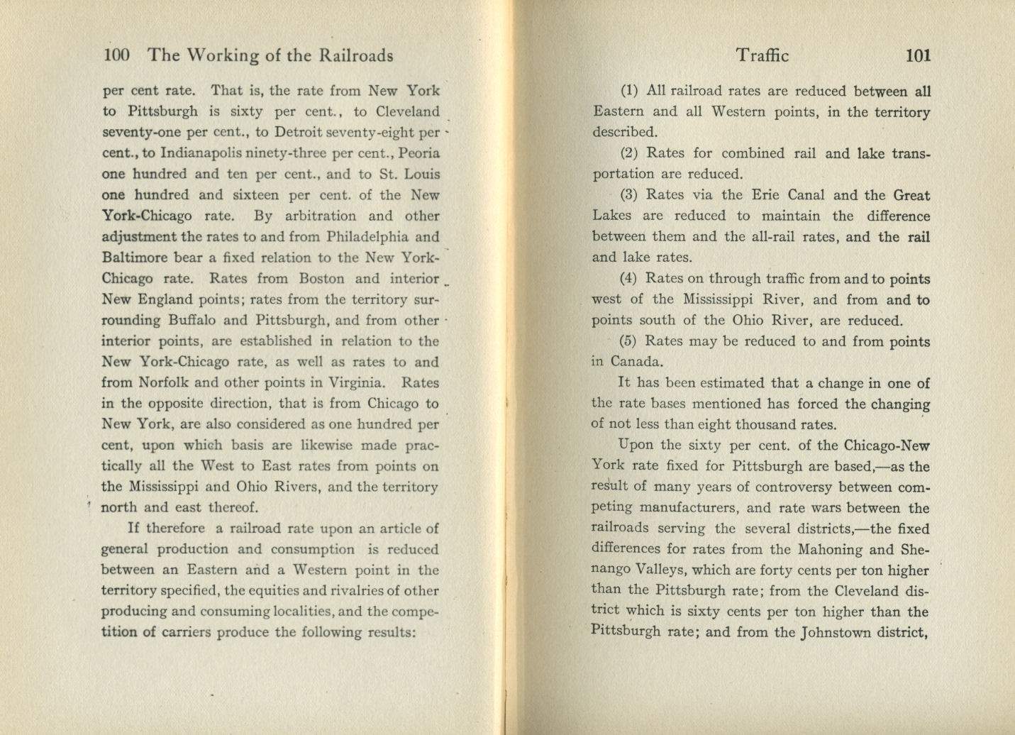 Working of the Railroads