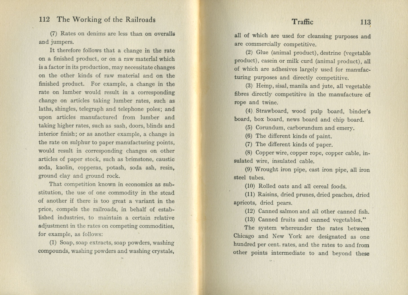 Working of the Railroads