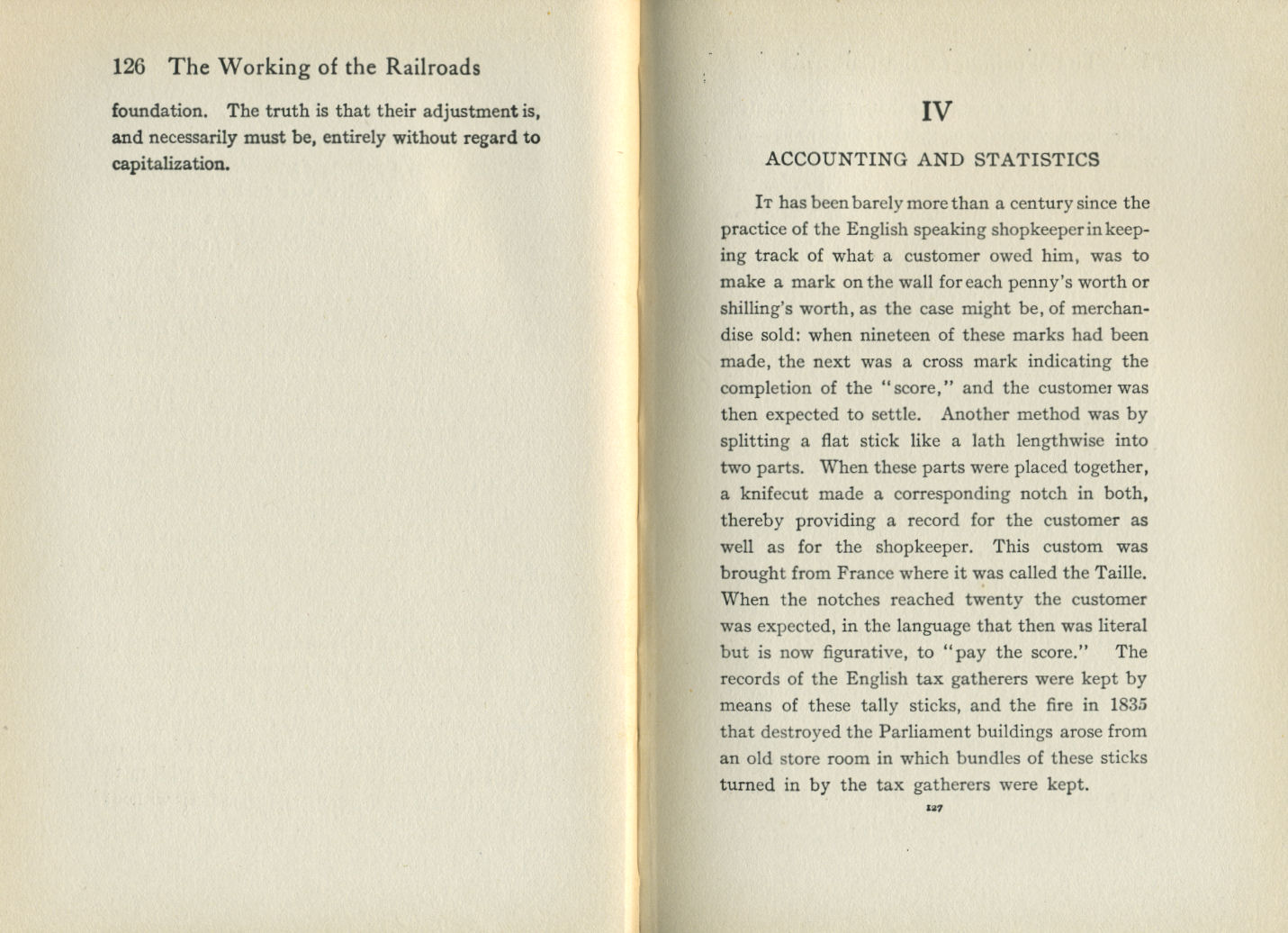 Working of the Railroads