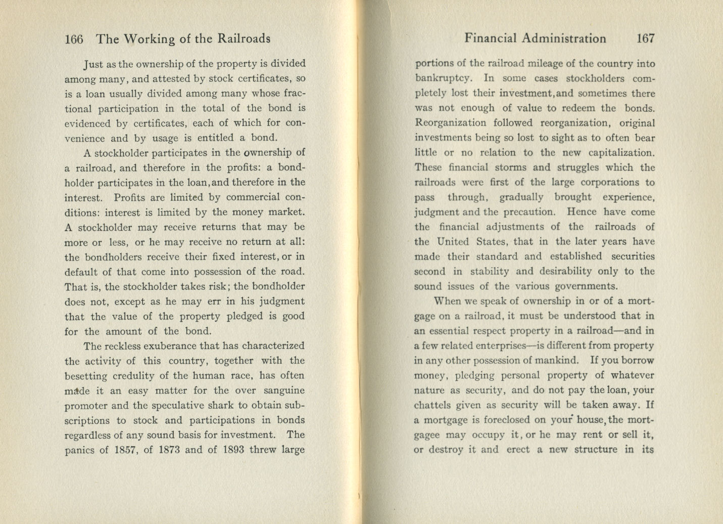 Working of the Railroads