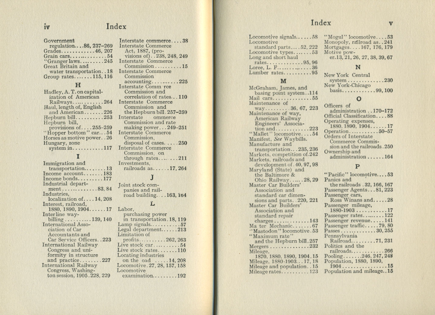 Working of the Railroads