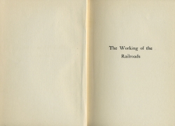 Working of the Railroads