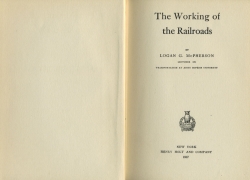 Working of the Railroads