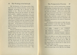 Working of the Railroads