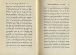 Working of the Railroads