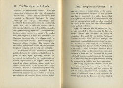 Working of the Railroads