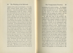 Working of the Railroads