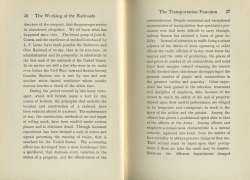 Working of the Railroads