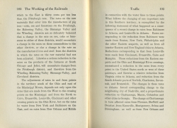 Working of the Railroads