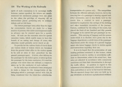 Working of the Railroads