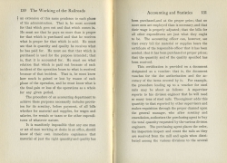 Working of the Railroads